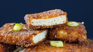 CRISPY breaded TOFU recipe!