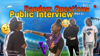 Random Questions Part 2‼️ w/ Len2Raw