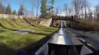 POV Video of Pokagon Toboggan Run with GoPro