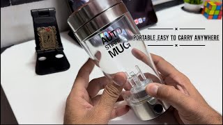 Auto Stirring Mug, Portable And Easy To Use (Detailed Explanation) #amazon #youtube #youtuber