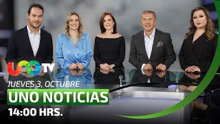 Uno Noticias | En Vivo | Jueves 3 de octubre