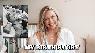 MY BIRTH STORY | unmedicated birth of baby #2!