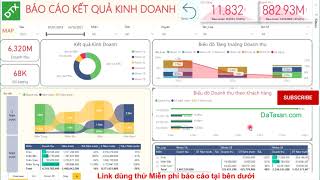 Báo cáo kinh doanh thông minh - Sales Analysis with Power BI  Dynamic Axis | Drill through