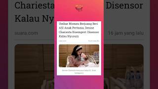 Momen Denise Chariesta beri ASI ke bayinya kena semprot netizen #shorts