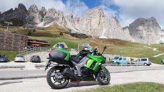 DOLOMITEN  Motorradtour - Kawasaki Z1000SX - Sept.2016  MK