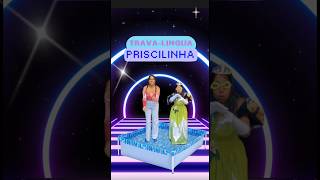 Desafio: Trava-língua da Priscilinha! Conseguiu cantar junto? 😄 #comedia #priscilinha #trend