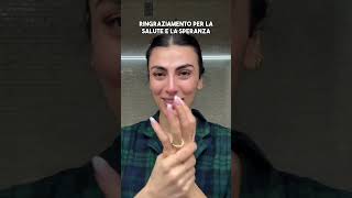 Ringraziamento per la salute e la speranza by Giulia Salemi #makeup #makeuptutorial