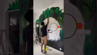 Wall Painting #shorts