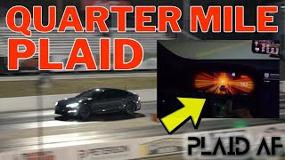 Tesla Plaid Quarter Mile | Hit 162 MPH