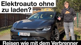 Elektroauto ohne zu laden: Reisen wie im Verbrenner - Kia EV6