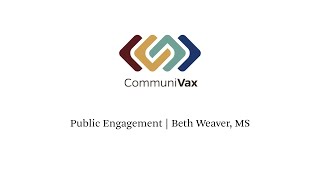 Public Engagement | Beth Weaver, MS