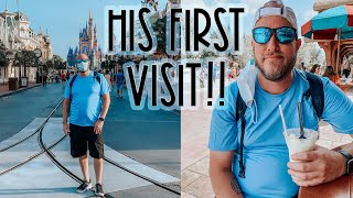 Magic Kingdom for the first time | what did he think...?