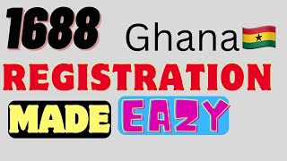 REGISTER ON 1688 as a GHANAIAN FOR FREE