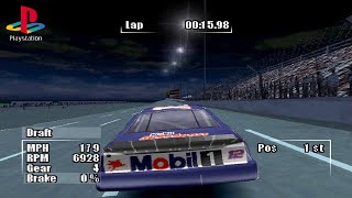 NASCAR Heat (PS1 Gameplay)