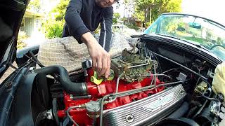 1957 Ford Thunderbird Removing Heater Control