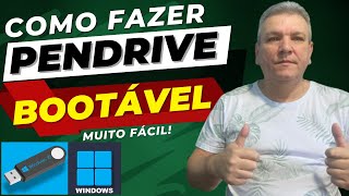 Como Fazer um Pendrive Com Windows Para Formatar Pc & Notebook