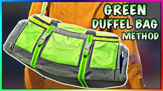 *SOLO* How To Get Green Duffel Bag With ANY Outfit (Chop Shop Update) (GTA Online)