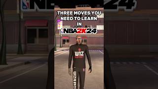 THREE DRIBBLE MOVES YOU NEED TO LEARN IN NBA2k24✅#2k24 #nba2k24 #2kcommunity