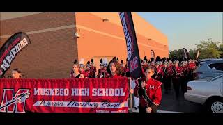 2021 Warrior Marching Band -  Entering the Field