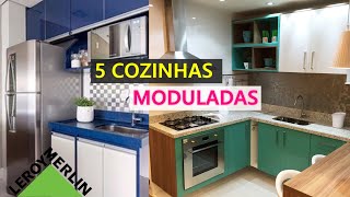 Inspire se: com essas 5 COZINHAS moduladas  / LEROY MERLIN!