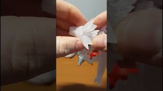 3d printed articulated baby crystal dragon  #shorts