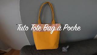 Tuto Tote Bag à Poche~Couture Stefellya