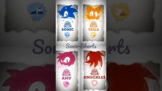 Sonic Tails Amy and Knuckles #sonic #edit #shortfeed #youtubeshorts