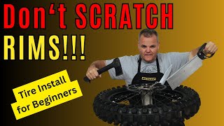 Tire Install tips for Beginners - Dirt Bike