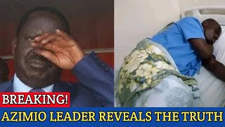 AZIMIO LEADER FINALLY SPEAKS AFTER HOSPITALIZATION!||AZIMIO LEADER GIVES DETAILS WHY HE WAS BEATEN