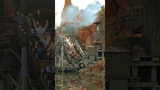 The BEST version of Big Thunder Mountain!🙌🏼 Disneyland Paris🇫🇷 #rollercoaster