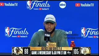 Daniel Gafford Press Conference Full Interview ! Dallas Mavericks vs Boston Celtics