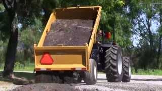 4 Ton Farm Dump / Construction Dump Trailer by Berkelmans Welding and Manufacturing Inc.