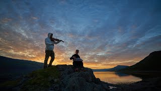 ICELAND - TRIBUTE TO PHILIP GLASS (4K)  | violin & handpan