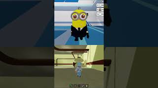 🏰MINIONS vs PURIN PRISON RUN JUMPSCARE! OBBY ROBLOX  #shorts #short #ndepgaming #pougameplay