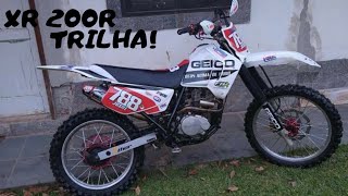 AS XR 200 MAIS TOPS E PREPARADAS PRA TRILHA!