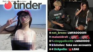 Valkyrae helps JasonTheWeen in his Tinder Matches GONE WRONG