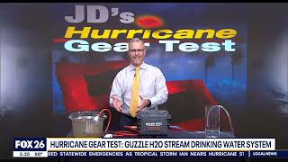 Guzzle H2O Stream - Hurricane Gear Test