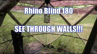 Rhino Blind 180 Review - SEE THROUGH WALLS!!!