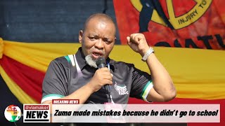 Gwede Mantashe Attacks Former President Jacob Zuma About his Education | Must Watch - #anc