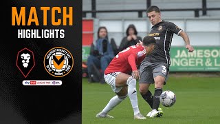 Salford City v Newport County Match Highlights