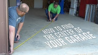 How to center a lift in your garage