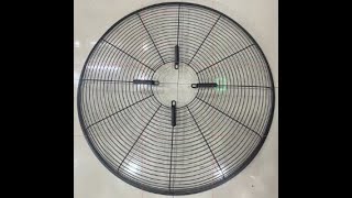 Utility Type Family Fan Guard Making Machines Production Line 7 in 1