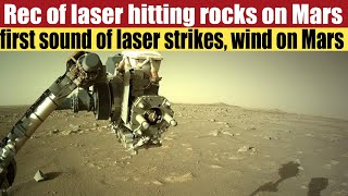 First recording of laser hitting rocks on Mars | Dubainz