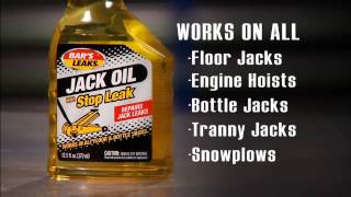 Bar's Leaks Tech Minute: Hydraulic Jack Oil with Stop Leak