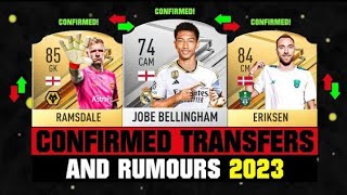 FIFA 24 I NEW CONFIRMED TRANSFER & RUMOURS!🔥🤪🥶 ft. Bellingham,Eriksen,Ramsdale.......etc