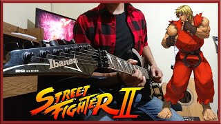 Street Fighter 2 - Ken's Theme (Guitar Cover by Luis Téllez)