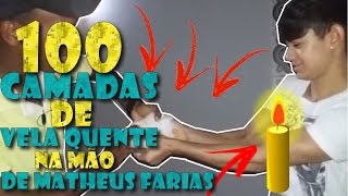 🔴 100 CAMADAS DE CERA NA MÃO #DESAFIOS10🔴