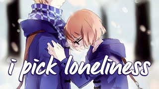 「Nightcore」→ Munn - i pick loneliness (with Delanie Leclerc) || Lyrics