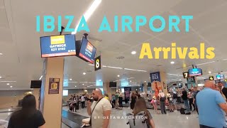 Ibiza Airport Arrivals Airside & Landside / May 2024