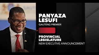 Watch Live | Gauteng Premier Panyaza Lesufi To Announce His New Cabinet